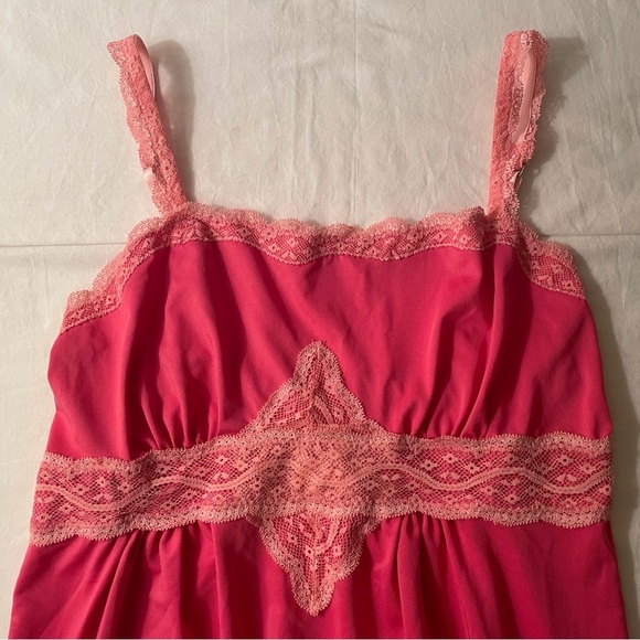 Avon Pajama Set Cami and Shorts Size S Pink - Picture 4 of 14